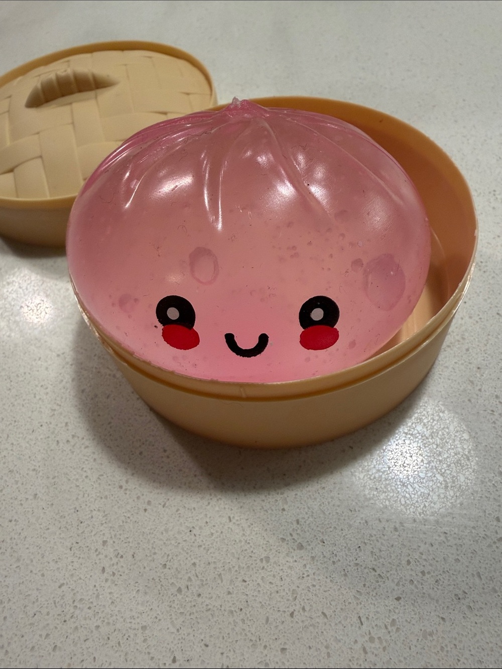 pink dumpling